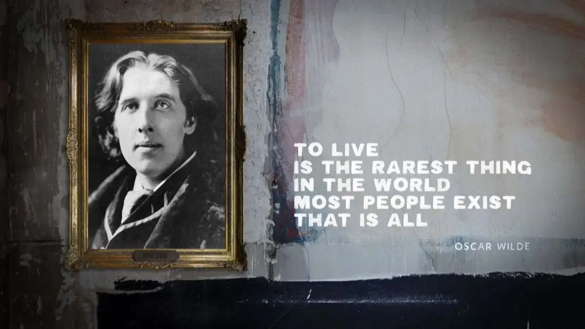 Dorian Gray, un portrait d'Oscar Wilde