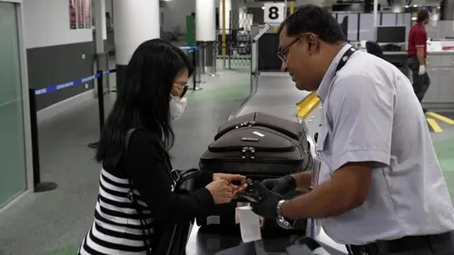 Douanes sous haute surveillance Abondance de fruits de mer
