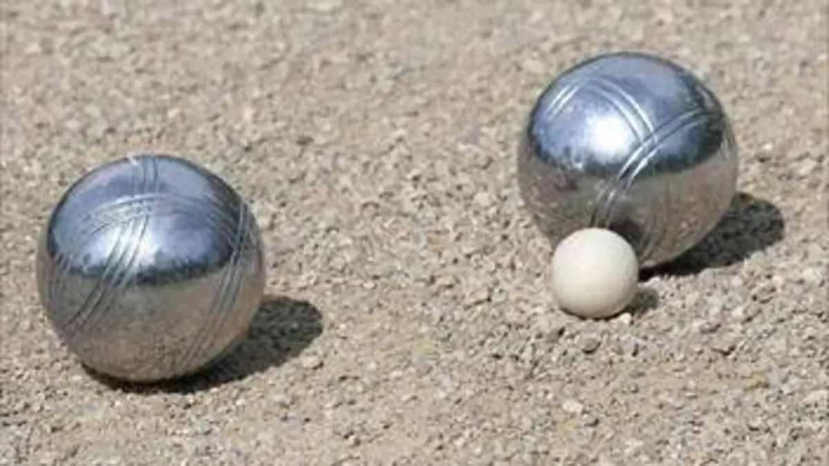 Doublettes messieurs.1er tour. Poule A Pétanque Trophée L'Équipe 2017