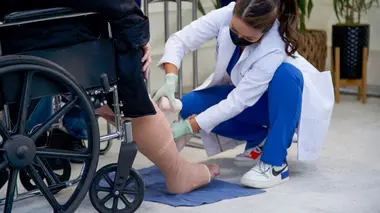 Dr Pimple Popper Jambes qui suintent