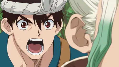 Dr. Stone S01E07 2 millions d'années en lieu sûr en streaming