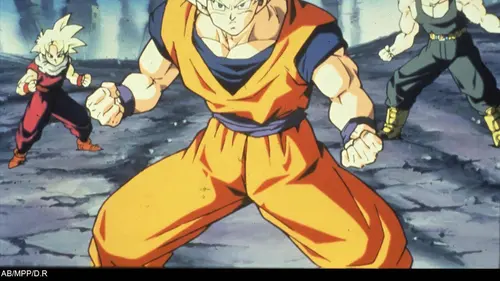 Dragon Ball Z E65 Songohan contre l'invincible soldat