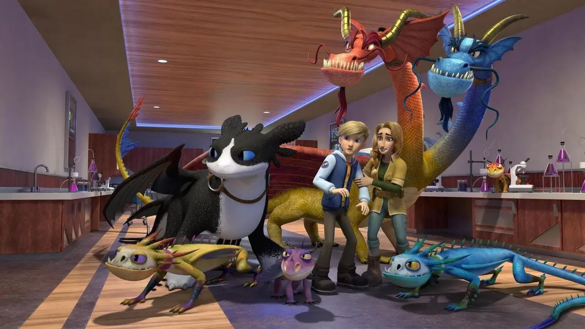 Dragons : les neuf royaumes S08E02 L'adoption cache-cache