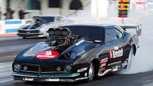 4e manche. Voitures Dragsters European Drag Racing Series 2017