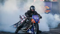 Visuel de 1re manche Pro Stock et 1re manche Pro Stock Motorcycle