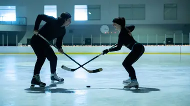 Du sang sur la glace