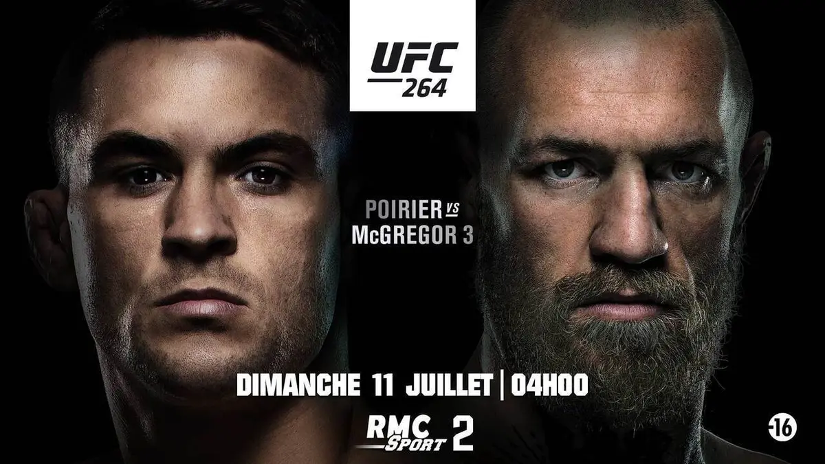 Dustin Poirier / Conor McGregor MMA MMA : Ultimate Fighting Championship 2021