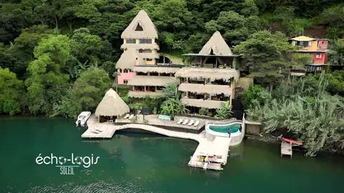 Echo-logis Le Laguna Lodge au Guatemala