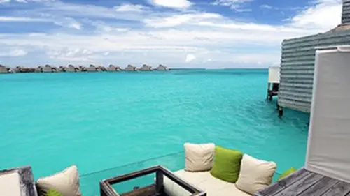 Echo-logis Eau aux Maldives