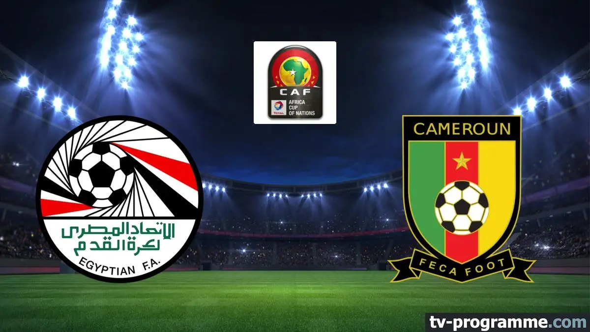 Egypte / Cameroun Football Coupe d'Afrique des nations 2017