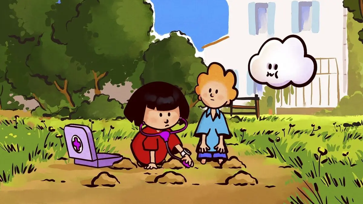 Ella, Oscar & Hoo S01E19 Un potager dans mon jardin