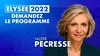candidate LR à l'élection présidentielle dans Élysée 2022 : Demandez le programme Valérie Pécresse