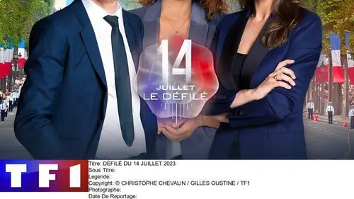Emission spéciale, défilé du 14 juillet 2023