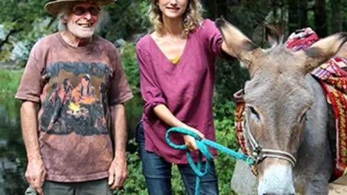 En balade sur la frontière E03 Les Vosges à dos d'âne