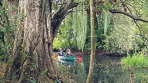 En balade sur la frontière E04 Le Grand Ried en canoë