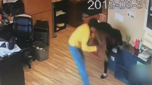 En flagrant délit Agression surprise