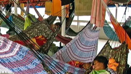 En hamac sur l'Amazone