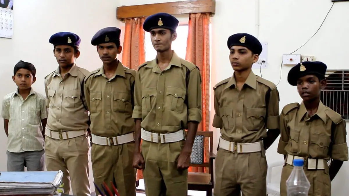En Inde, policier dès 6 ans ?