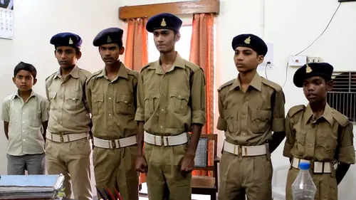 En Inde, policier dès 6 ans ?