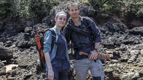 En pleine nature avec Bear Grylls L'archipel des Perles avec Brie Larson