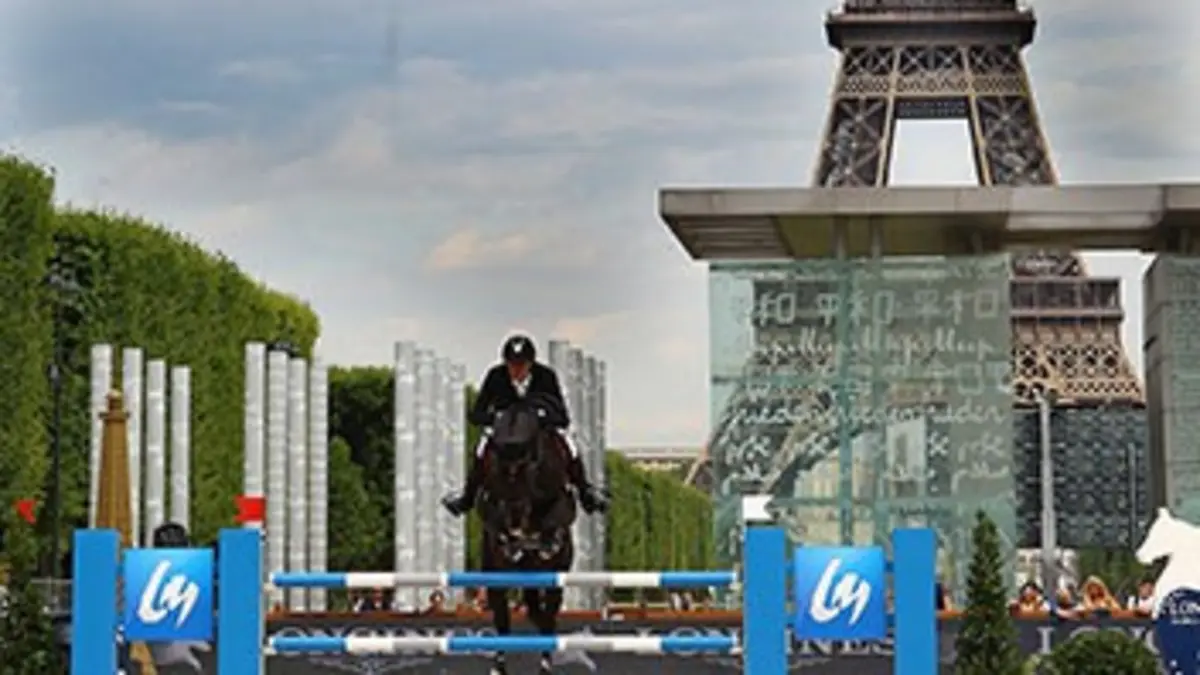 En route pour le Paris-Eiffel Jumping