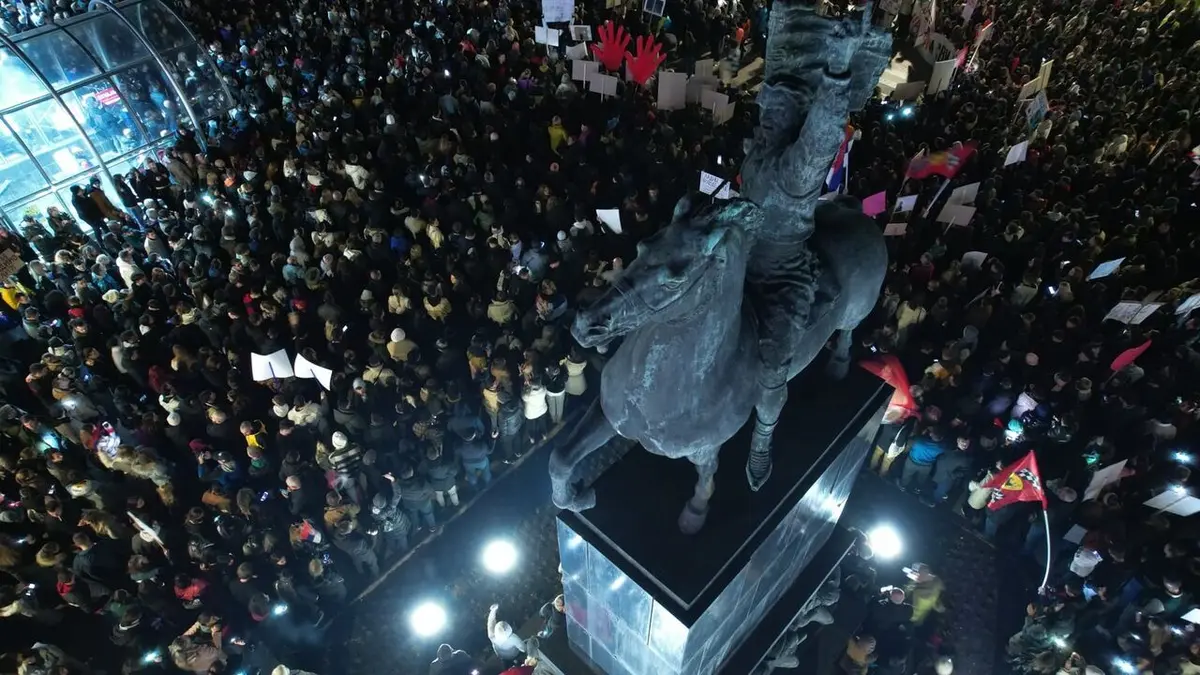 En Serbie, la révolte contre la corruption