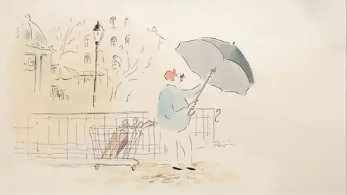 En sortant de l'école