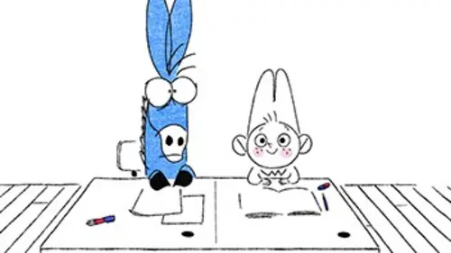 En sortant de l'école Ane dormant