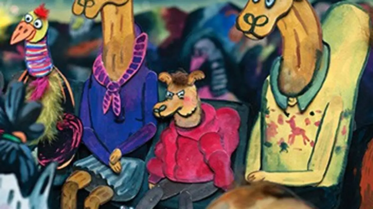 En sortant de l'école Le dromadaire mécontent