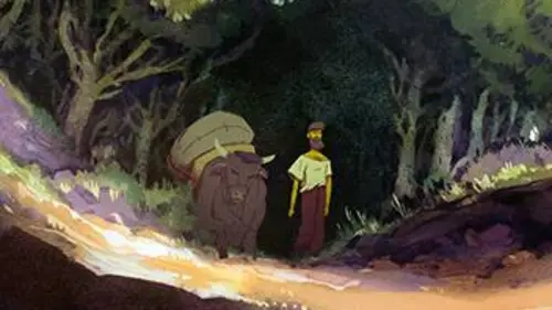 En sortant de l'école Automne