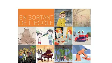 En sortant de l'école - Andrée Chedid