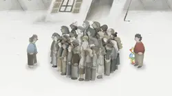 En sortant de l'école