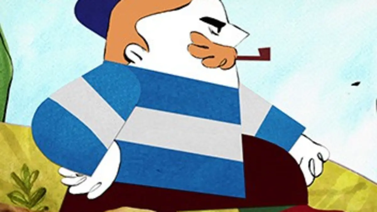En sortant de l'école Dans un petit bateau
