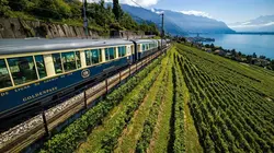 Visuel de En train à travers la Suisse