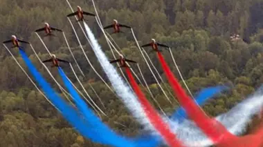 En vol avec les as de l'armée de l'air