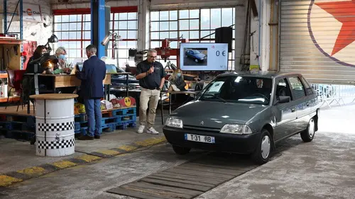 Enchères mécaniques Alpine A110 & Citroen Ax Thalassa