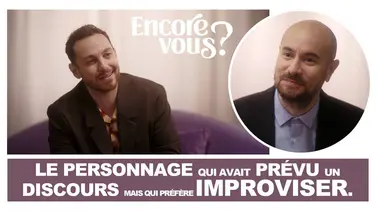 Le personnage qui avait prevu un discours...