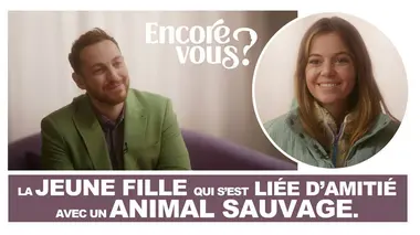 La jeune fille qui s'est liée d'amitié avec un animal sauvage
