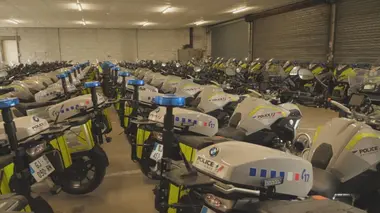 Motards de la police : missions à très haute vitesse