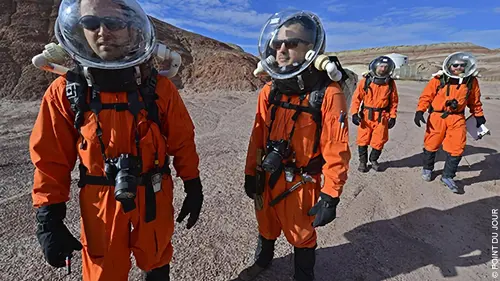 Entre Terre et Ciel Mars, à la recherche de la vie