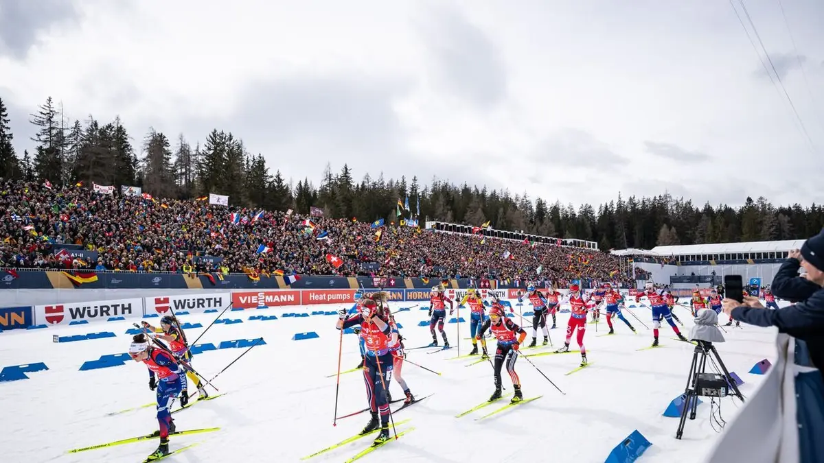 Epreuve d'Östersund Biathlon Coupe du monde féminine de biathlon 2025-2026