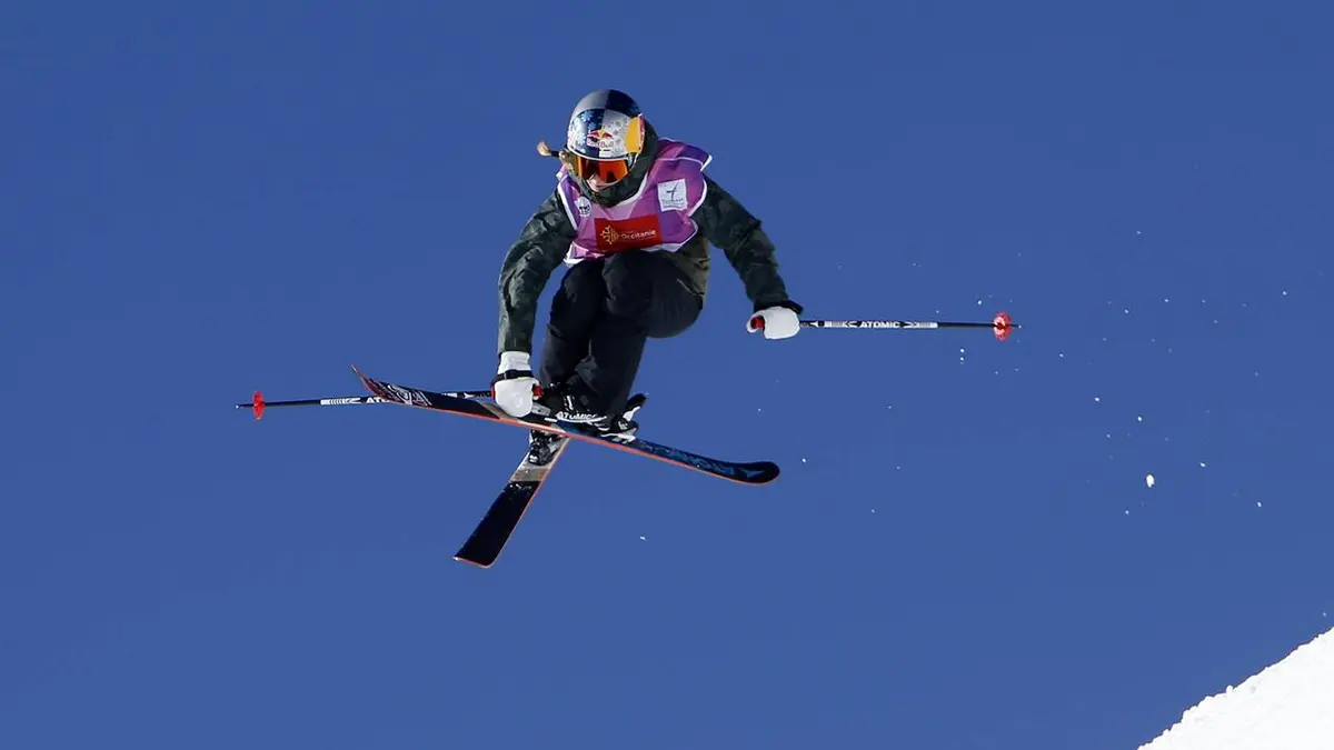 Epreuve de ski de bosses Ski freestyle Coupe du monde à Chiesa in Valmalenco 2022/2023