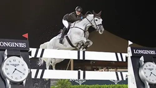 4e manche Equitation Coupe des Nations 2015