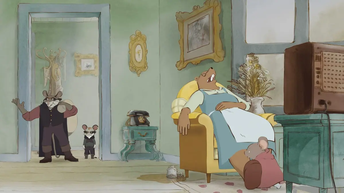 Visuel de Ernest et Célestine S02E22 Soirée pyjama