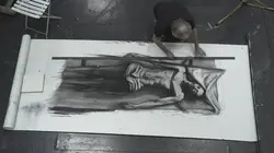 Ernest Pignon-Ernest, à taille humaine