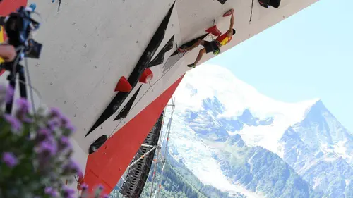 Finale bloc messieurs Escalade Coupe du monde 2022
