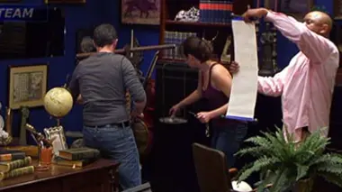 Le bureau d'un explorateur