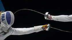 Visuel de 7e jour. Epée dames par équipes et sabre messieurs par équipes