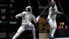 Escrime Escrime. Sabre par équipes dames