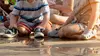 Espagne, enfants pauvres